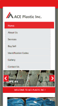 Mobile Screenshot of aceplasticinc.com