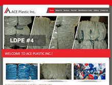 Tablet Screenshot of aceplasticinc.com